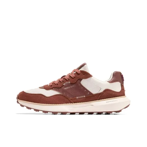 COLE HAAN Повседневный Низкий Топ Бежевый/Коричневый Красный Мужской