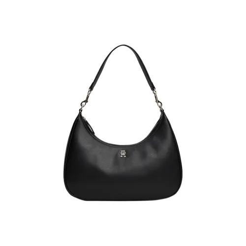 Tommy Hilfiger Полиуретан Плечевая сумка Стандартная Женская Черная