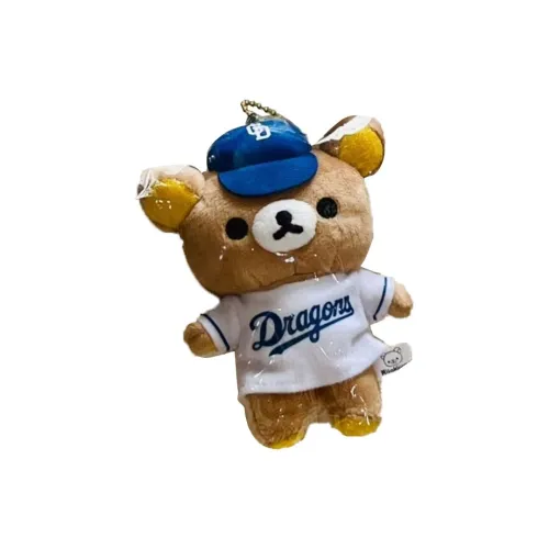 SAN X Rilakkuma Бейсбольная куртка Кукла Плюшевая Подвеска 12 см Рекомендуемая высота