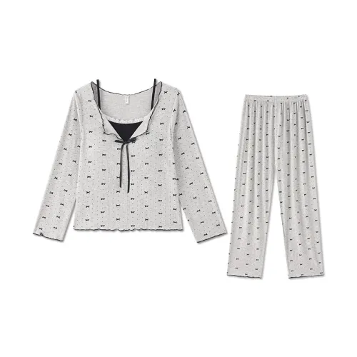 XIUDAI Серый Женские Пижамные Комплекты