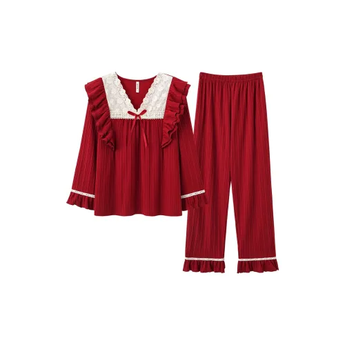 Princess Mark Pajama Комплект Унисекс Красный