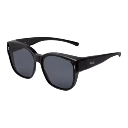 FILA TR Памятный пластик OVAL SUNGLASSES Унисекс Черный