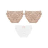 3 шт (D Набор - Белый + Розовый 2)