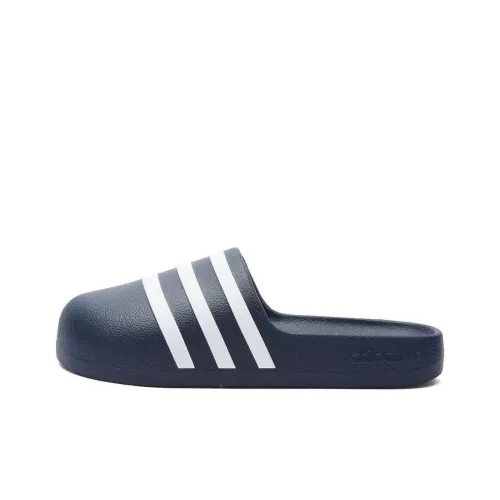 Adidas Originals ADIFOM ADILETTE Устойчивый к истиранию Быстросохнущие Домашние тапочки Унисекс Синий
