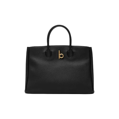 Burberry Телячья кожа Сумка через плечо Сумка Маленькая Женская Черная