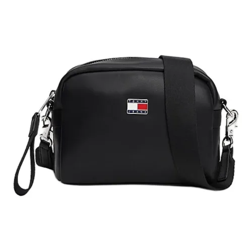 Tommy Hilfiger Полиуретан Плечевая сумка Стандартная Женская Черная