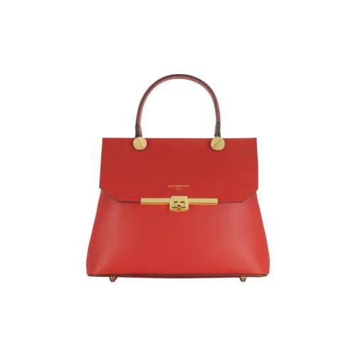 Le Parmentier Натуральная кожа Сумка Стандартная Женская Красная