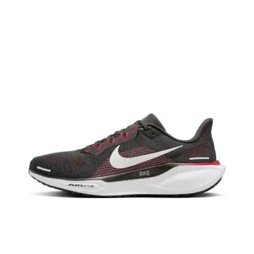 Nike Slip-resistant Abrasion-resistant Low Top Беговые кроссовки Мужские Черные Красные