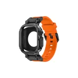 Черно-оранжевый