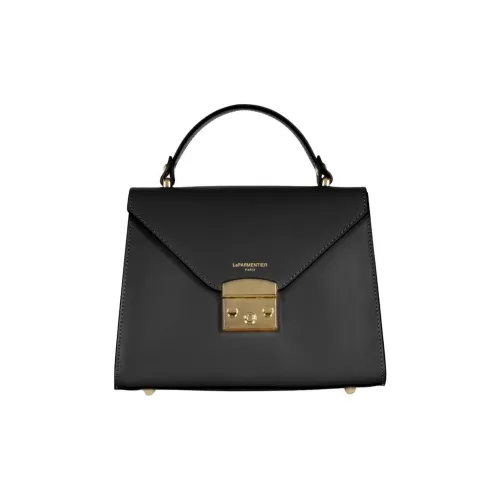 Le Parmentier Телячья кожа Сумка Стандартная Женская Икорный Черный