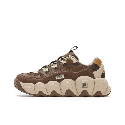 FILA Croissant Беговые кроссовки Низкий топ Кофейный/Темно-коричневый Мужской