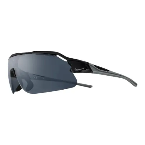 nike Вытесанное под давлением Силикон Ricinoleic ACID Нерегулярная форма Солнцезащитные очки Унисекс Черный