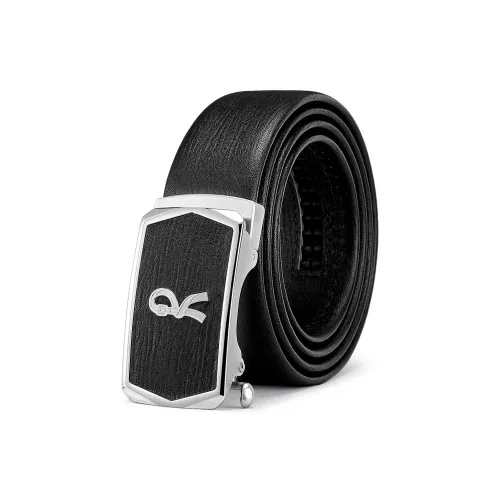 Roberta Di Camerino Ремни из коровьей кожи Мужской Черный 3,45CM Надпись A Поздравительная открытка И Печать Фотографии