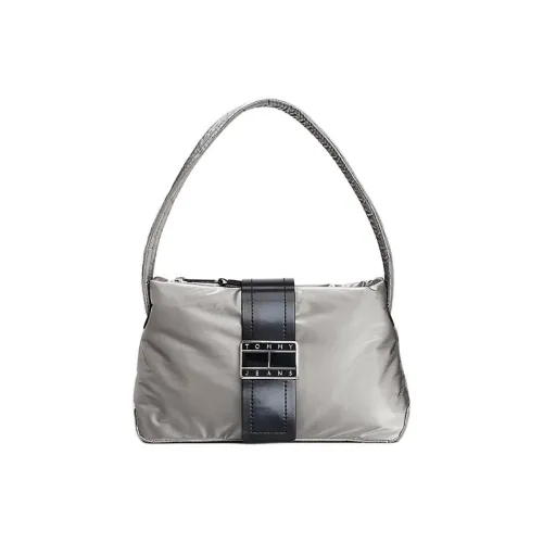 Tommy Hilfiger Нейлоновая Сумка через плечо Женская Белая Стерлинговый Серебристый