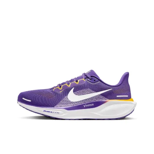 Nike Slip-resistant Abrasion-resistant Low-top Беговые кроссовки Мужские Фиолетовые Белые