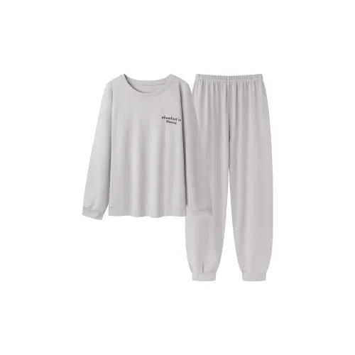 Mulong Family Пижамный комплект Мужской Серый