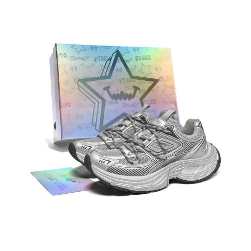 Stateof Stars Амортизирующие Противоскользящие Износостойкие Дышащие и Легкие Низкие Кеды с Толстой Подошвой Унисекс