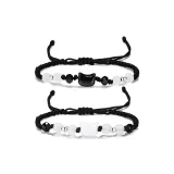 Котенок Плетеный Браслет из Нити (Парный, 1 Пара)