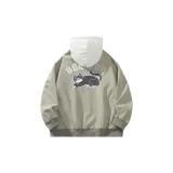 Комплект одежды (Горчично-зеленый + Белый свитшот)