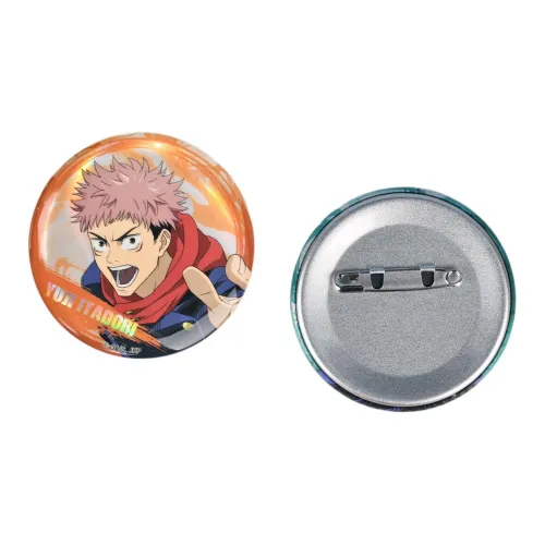 BOOM COMIC Jujutsu Kaisen Characters Лазерный свет Pillar Сатору Годзо и Юдзи Итадори Значки