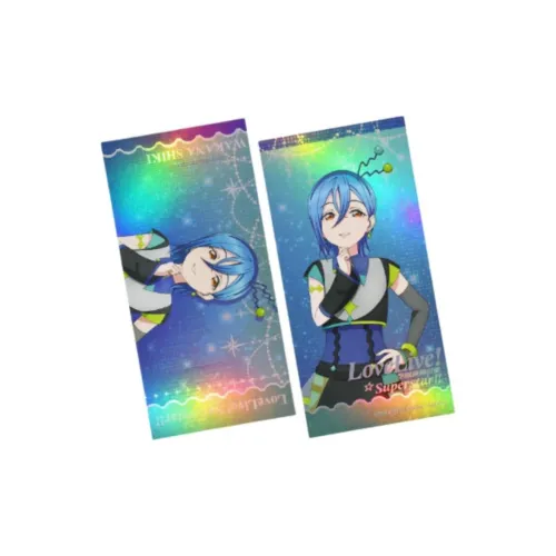 BOOM COMIC Superstar!! Кеке Тан Рэн Хадзуки Ayumi Kimura Голографические билеты