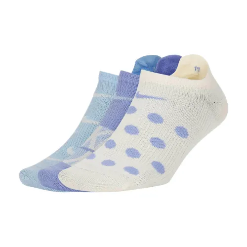 Nike SS20 Женские тренировочные носки No Show Ankle Socks White (3 упаковки)