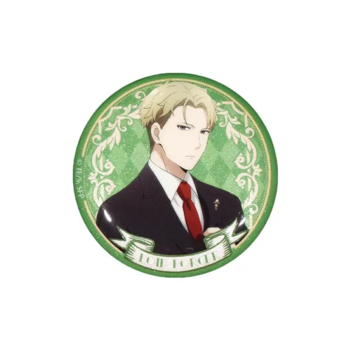 BOOM COMIC Шпион × Семья Радуга Перламутровый Формальное платье Значок Аня Lloyd Yorokobuoka Значки