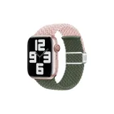 Песочный розовый с оливково-зеленым