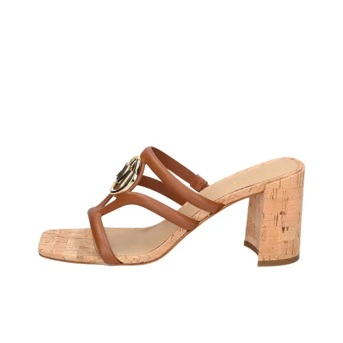 MICHAEL KORS Hampton Слипоны 7,5 см Женские Коричневый