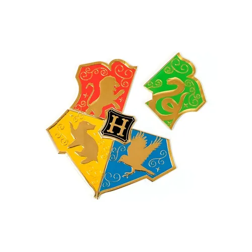 Гарри Поттер Harry Potter Hogwarts Съемный Металл Магнитный Наклейка Хогвартс Волшебный Магниты аниме-тематики