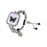 Русалка Кристальный Жемчужно-черный Цепочка + Ромб Оболочка