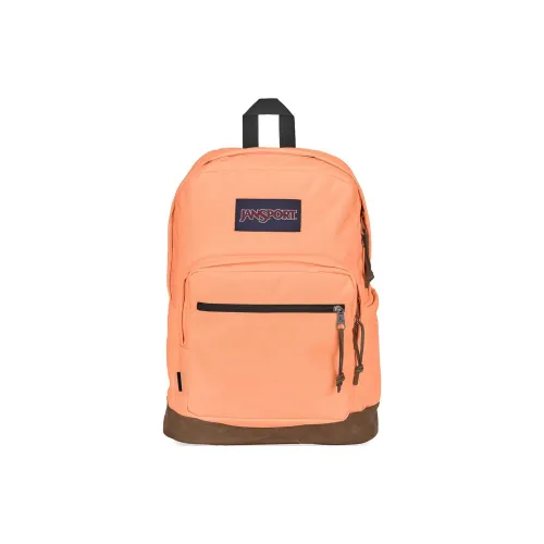 JanSport Замша Рюкзак Стандартный Unisex Light Оранжевый