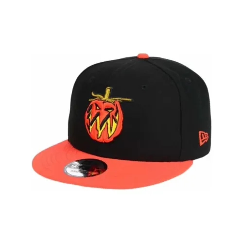 New Era Хлопковые Кепки Унисекс Черные