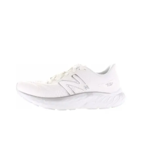 New Balance NB EVOZ Low Топ Повседневные Беговые Кроссовки Женские Белые