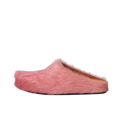 MARNI Fussbett Домашние тапочки Женские Арбузно-розовый красный