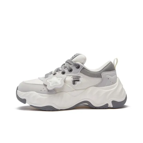 FILA FUSION STARFISH II Морская звезда 2 Устойчивый к истиранию Низкий Топ Casual Женский Снег Антарктический серый