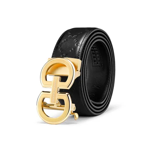 Roberta Di Camerino Ремни из коровьей кожи Мужской Золотой 3,7CM Открытка с надписью And PHOTO Услуга печати