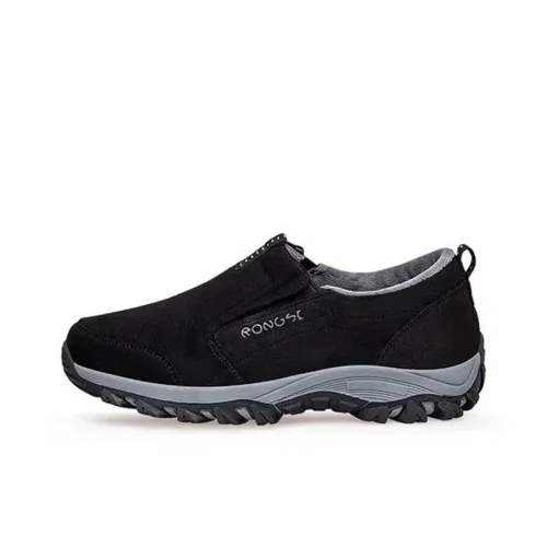 RONGSHI Термическая противоскользящая низкая обувь для ходьбы мужская