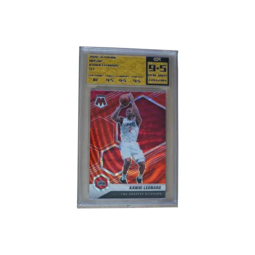 Panini 2020 21 Panini Mosaic Kawhi Leonard Red Ripple Hologram Card Graded 9,5 Certified Cards 1 Pack