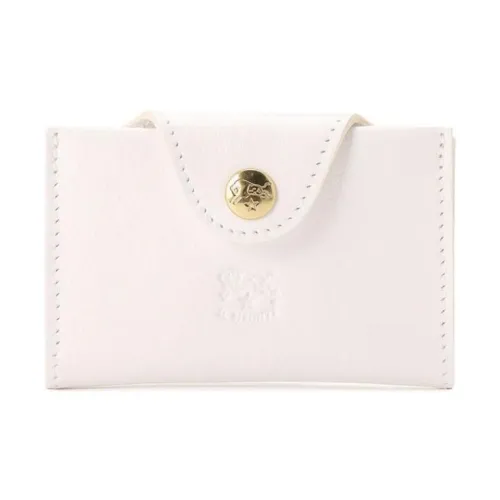 Il Bisonte Коровья кожа Держатель для карт Женская Белый