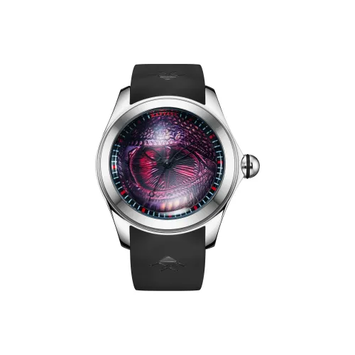 OBLVLO Caffi Arthur Collection Longan Автоматический Механический Механизм Резиновый Ремешок Часы Мужские Часы