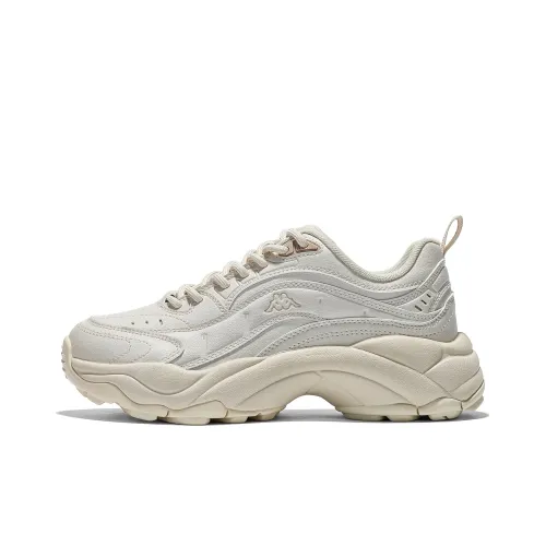 KAPPA Low-Top Cushioned Sneakers Солодово-бежевый Коричневый Женские