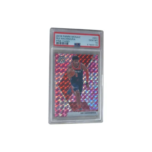 PANINI 2019 Mosaic RC Новые Звезды 8 дюймов стена PSA розовый голографическая карта взрывной сертифицированные карточки 1 шт