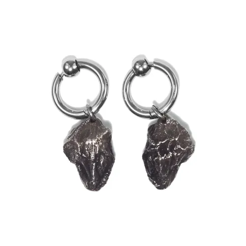 Серьги Get'em ON с цирконием нержавеющая сталь унисекс