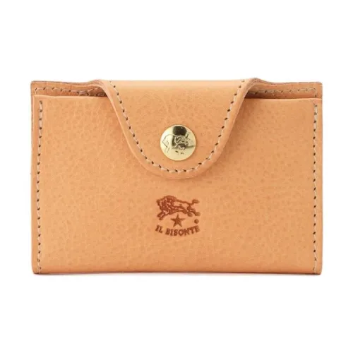 Il Bisonte Коровья кожа Держатель для карт Женский Хаки
