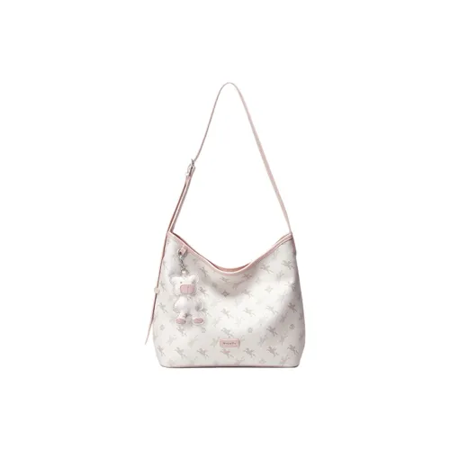 NUCELLE Сумка через плечо из ПВХ большая женская многоцветная