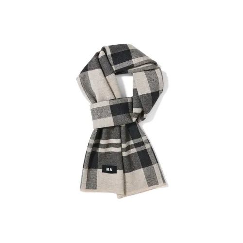 HLA Овечья шерсть акриловые вязаные шарфы унисекс