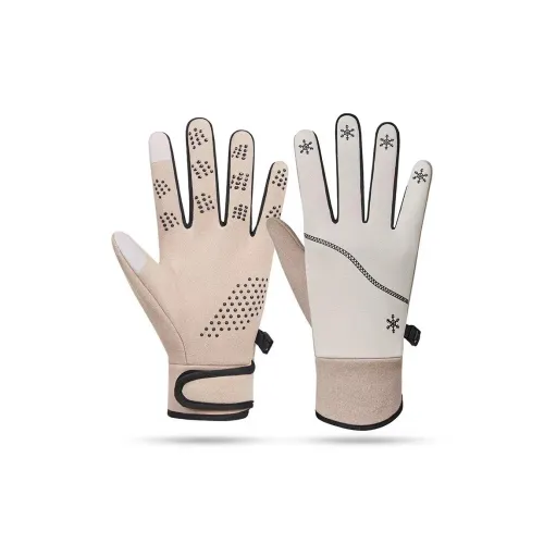 Yi Bu Kang Дралон Композитный Кристальный Бархат Перчатки Унисекс