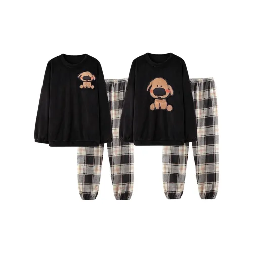 O'MESIK Пижамный комплект Унисекс Черный