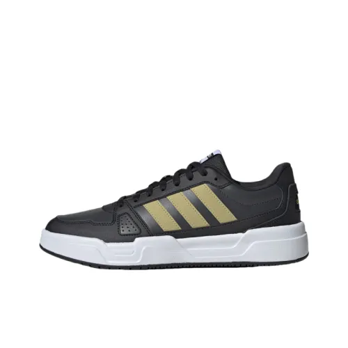 Adidas LITE BALLER Slip-resistant Abrasion-resistant Low Top Skateboard Shoes Unisex Black Gold Adidas LITE BALLER Противоскользящие Износостойкие Низкие Кеды для Скейтбординга Унисекс Черный Золото